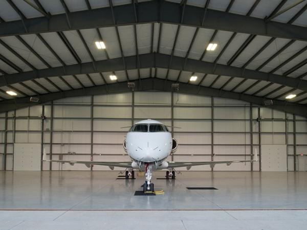 Prefabricated Warehouse Steel Structure Building Mobile Aircraft Hangar