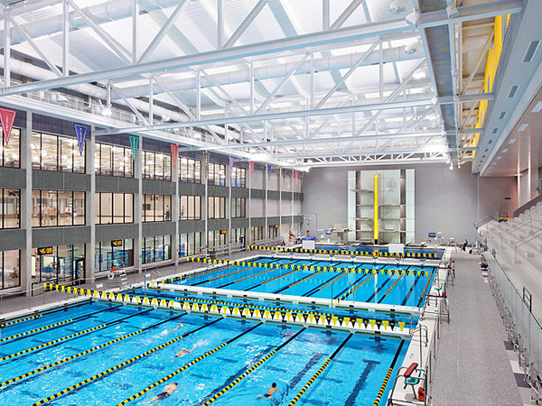 Metal Roof Light Steel Prefab Swimming Pool Cover