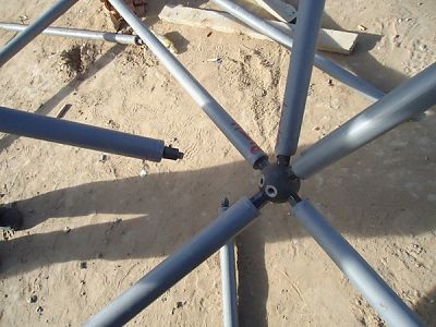 Stainless Steel Ball Bolted Node Components For Steel Space Frame
