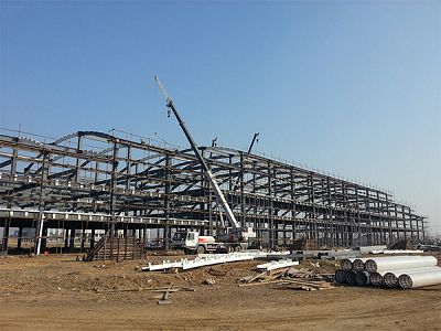 Prefabricated Steel Structure Factory Workshop Building