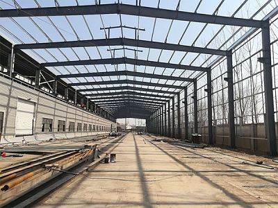 Prefabricated Steel Structure Factory Building Two Story