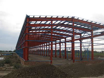 Steel Structure Space Frame For Workshop